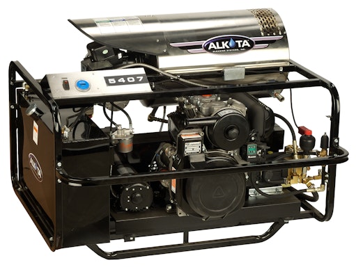 Hot Water Pressure Washer Diesel Engine Skid 5357 Alkota Alkota Cleaning Systems Products