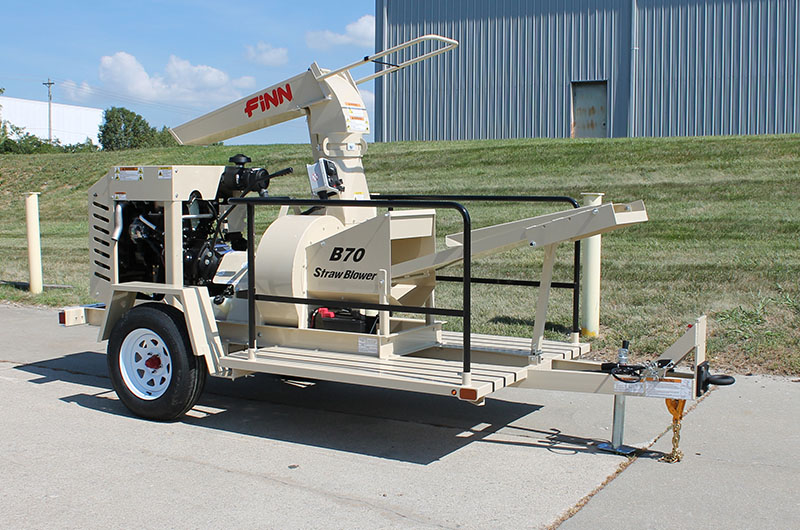 B70T Straw Blower Trailer For Sale In Fairfield, OH| FINN All Seasons