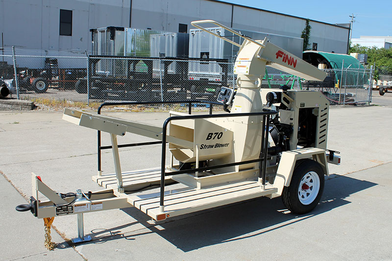 B70T Straw Blower Trailer for Sale in Fairfield, OH FINN All Seasons
