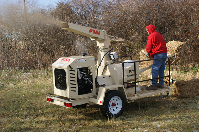B70T Straw Blower Trailer for Sale in Fairfield, OH FINN All Seasons