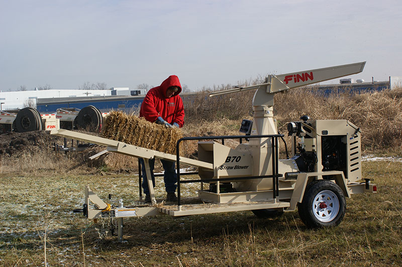 B70T Straw Blower Trailer For Sale In Fairfield, OH| FINN All Seasons