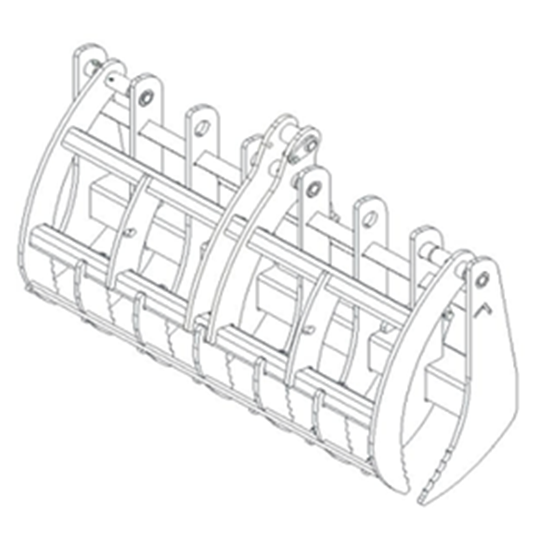 Grapple (Root) Rake 42 in for Sale in Clayton, NC Blade Equipment