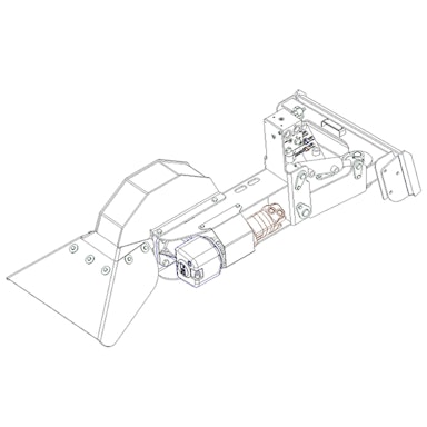 Stump Grinder For 300 Series Non Articulating Morbark Products
