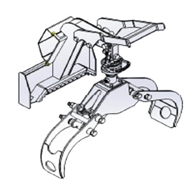 Ryans Grapple 40 Dual Auxiliary Morbark Products